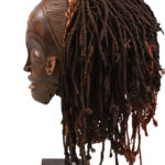 Mask - Wood, Rope - Mwana Pwo - Chokwe - DR Congo