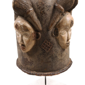 Helmet mask - Wood - Punu - Gabon