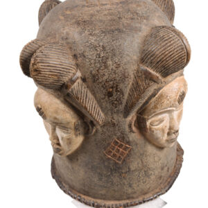 Helmet mask - Wood - Punu - Gabon
