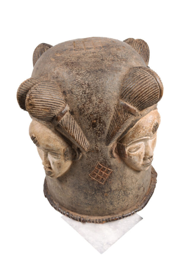 Helmet mask - Wood - Punu - Gabon