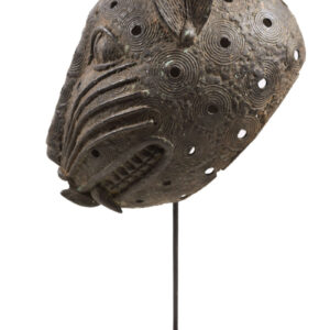 Leopard Head - Bronze - Benin