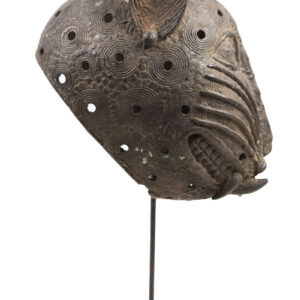 Leopard Head - Bronze - Benin