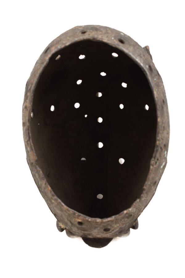 Leopard Head - Bronze - Benin
