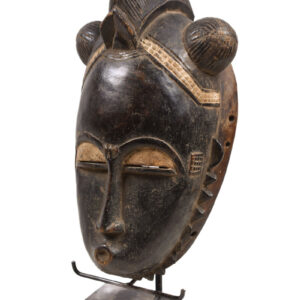 Dance mask - Wood - Baule - Ivory Coast