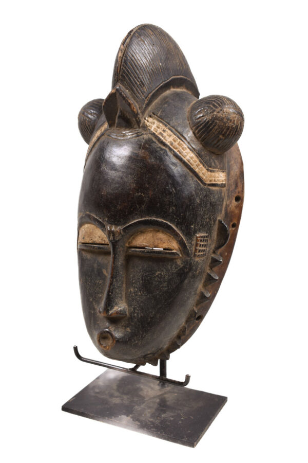 Dance mask - Wood - Baule - Ivory Coast