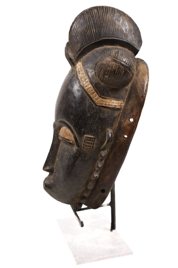 Dance mask - Wood - Baule - Ivory Coast