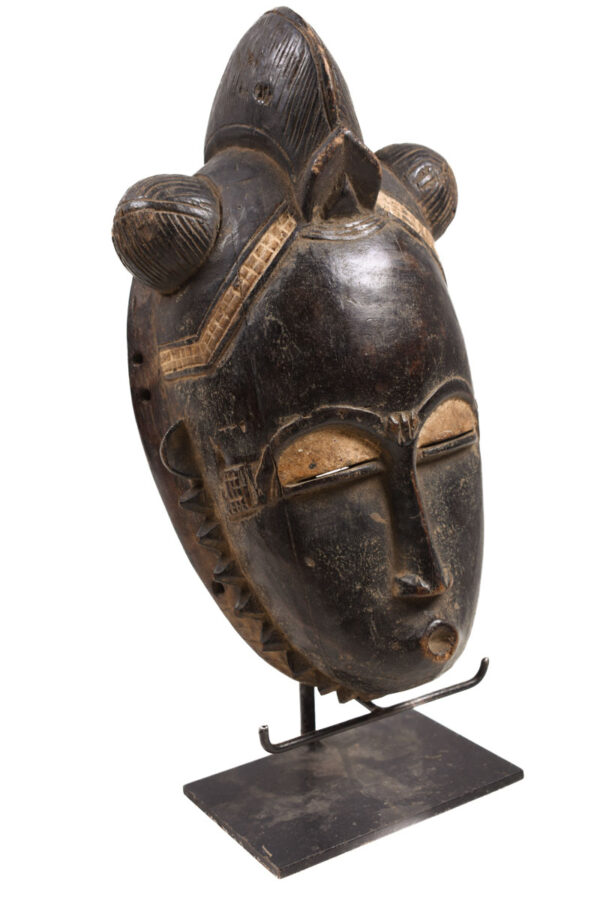 Dance mask - Wood - Baule - Ivory Coast