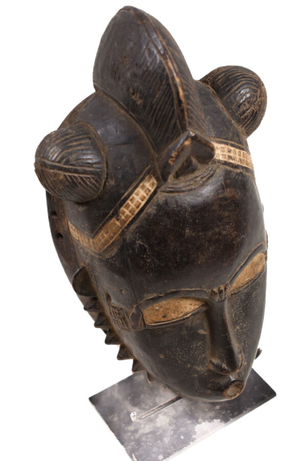 Dance mask - Wood - Baule - Ivory Coast
