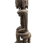 Seated couple - Wood - Dogon - Mali