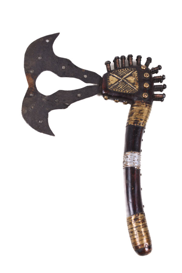 Axe - Metal, Wood - Kota - Gabon