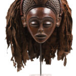 Mask - Wood, Rope - Mwana Pwo - Chokwe - DR Congo