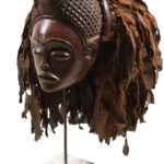 Mask - Wood, Rope - Mwana Pwo - Chokwe - DR Congo