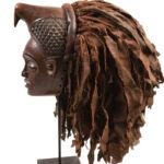 Mask - Wood, Rope - Mwana Pwo - Chokwe - DR Congo