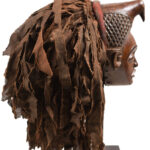 Mask - Wood, Rope - Mwana Pwo - Chokwe - DR Congo