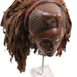 Mask - Wood, Rope - Mwana Pwo - Chokwe - DR Congo