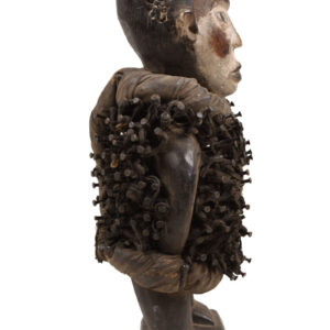 Nkisi Figure - Nail, Wood - Yombe - Congo