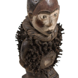Nkisi Figure - Nail, Wood - Yombe - Congo