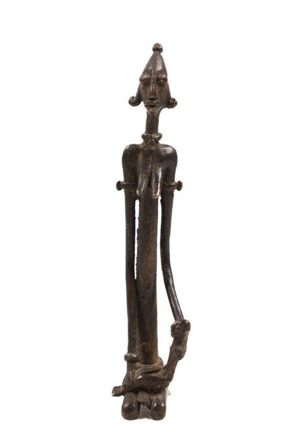 Maternity Figure - Bronze - Dogon - Mali
