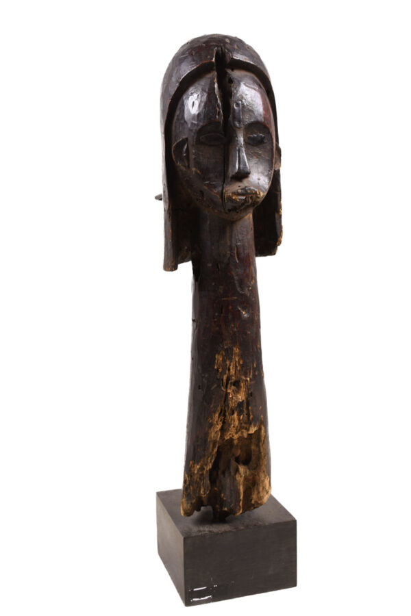 Reliquary Byeri Head - Wood - Fang - Gabon