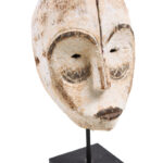 Ntumu mask - Wood - Fang - Gabon