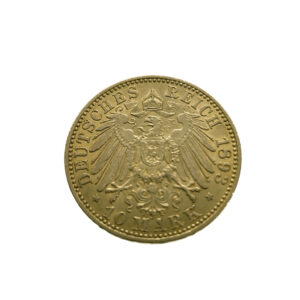 Germany, Prussia 10 Mark 1893-A Wilhelm II