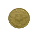 Switzerland 20 Francs 1883 Helvetica