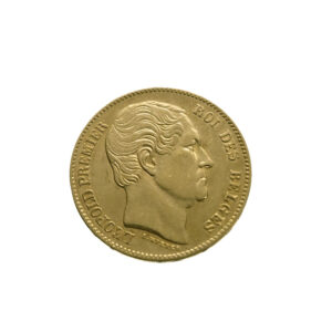 Belgium 20 Francs 1865 Leopold I