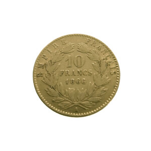 France 10 Francs 1866-A Napoleon III