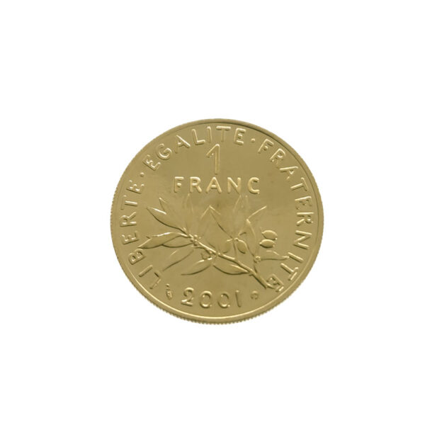 France 1 Franc 2001 La Sameuse