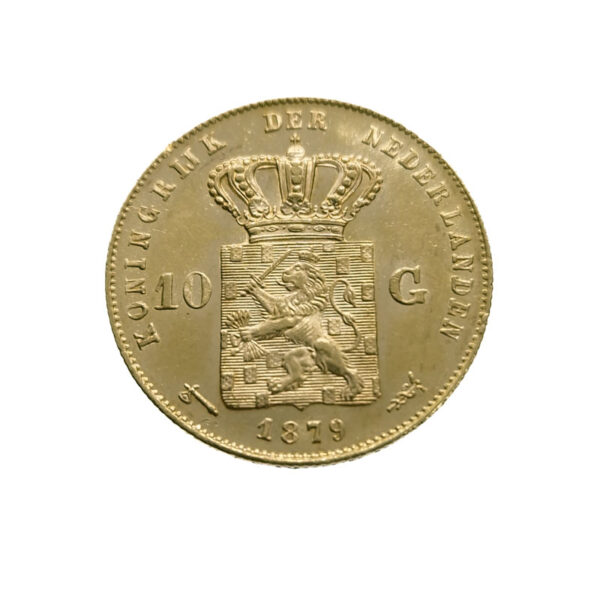 Nederland 10 Gulden 1879 Willem III
