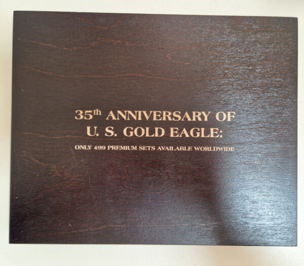 USA Coinset 2x 5 Dollars 2021 35th Anniversary Premium Edition - 1/10 Oz.