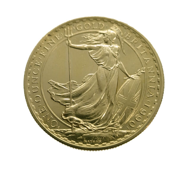 United Kingdom 100 Pounds 1990 Elizabeth II - 1 Oz.