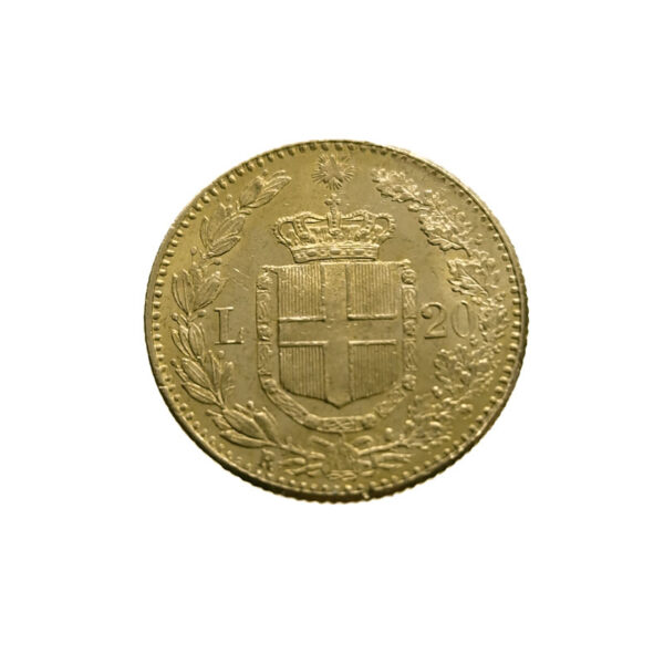 Italy 20 Lire 1888 Umberto I