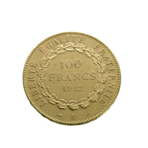 France 100 Francs 1912-A Genius