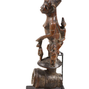 Ceremonial Pipe - Wood- Mangbetu- Congo