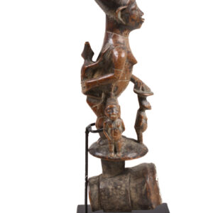 Ceremonial Pipe - Wood- Mangbetu- Congo