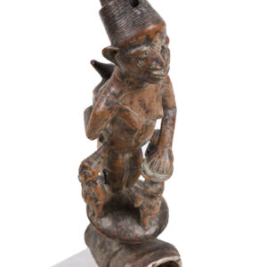 Ceremonial Pipe - Wood- Mangbetu- Congo