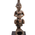 Ceremonial Pipe - Wood- Bakongo- Congo