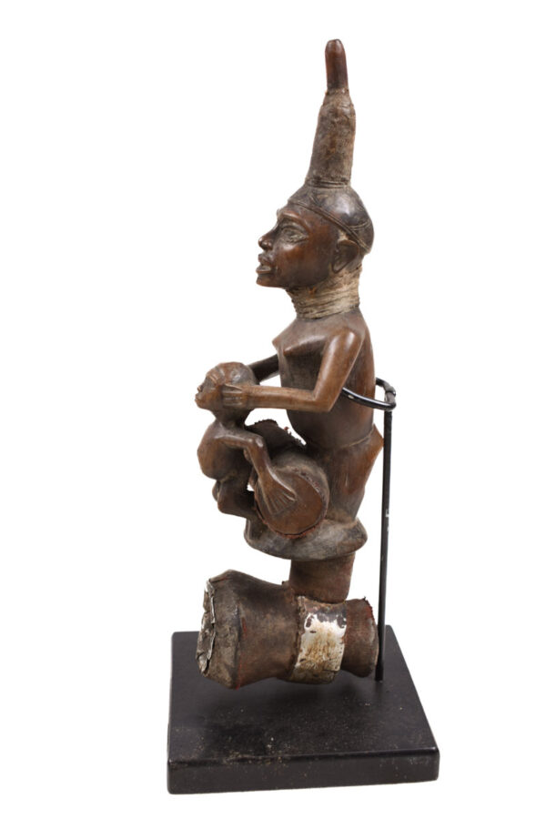 Ceremonial Pipe - Wood- Bakongo- Congo