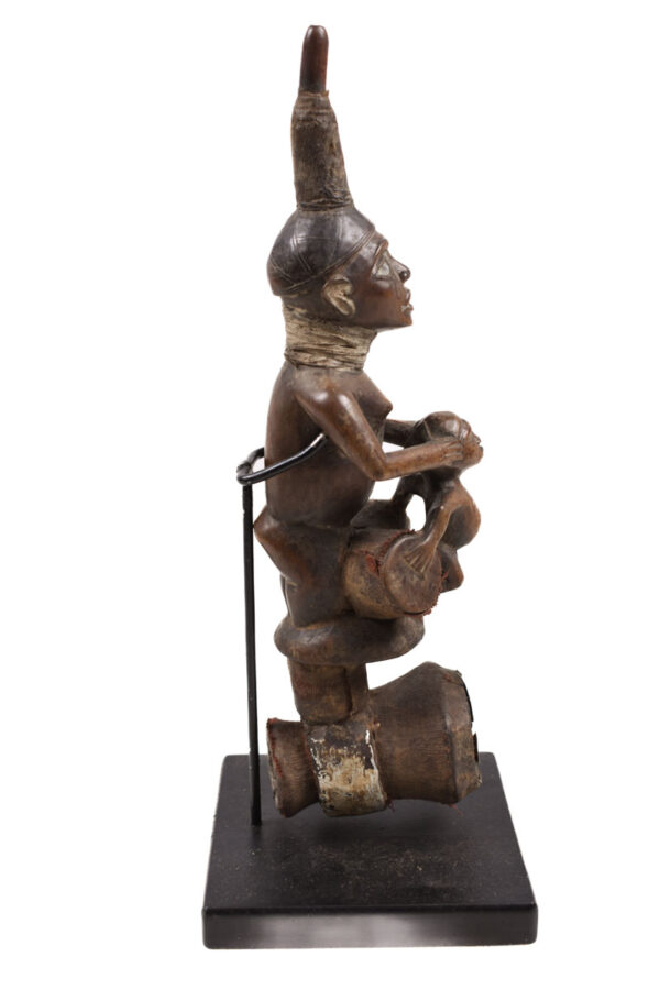 Ceremonial Pipe - Wood- Bakongo- Congo