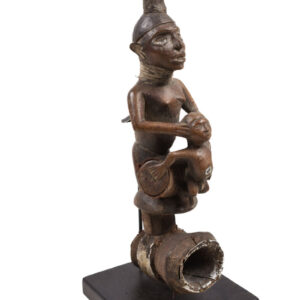 Ceremonial Pipe - Wood- Bakongo- Congo