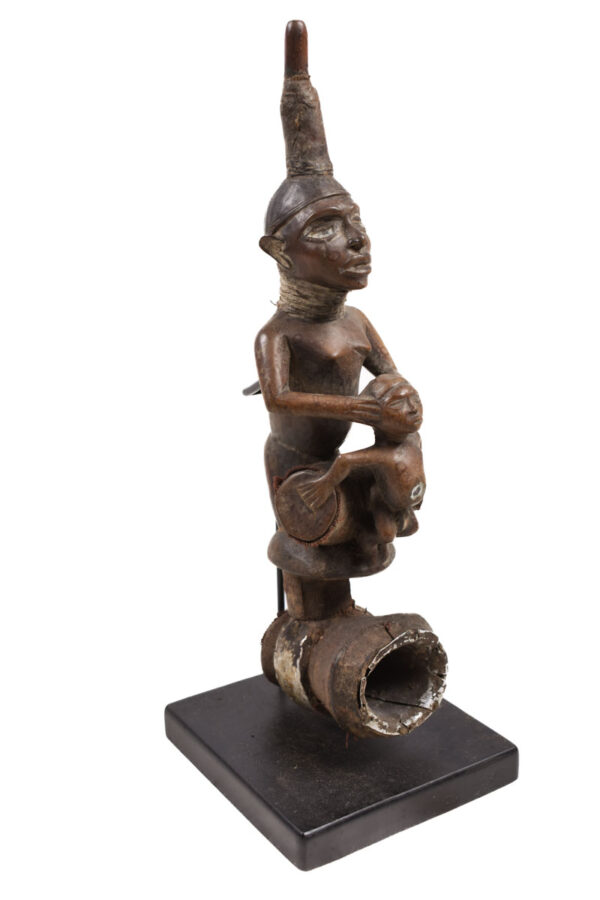 Ceremonial Pipe - Wood- Bakongo- Congo