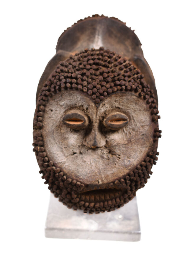 Janus mask - Wood - Mambila - Cameroon