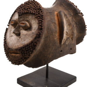 Janus mask - Wood - Mambila - Cameroon