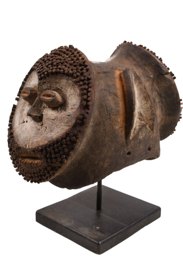 Janus mask - Wood - Mambila - Cameroon