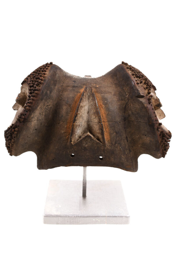 Janus mask - Wood - Mambila - Cameroon