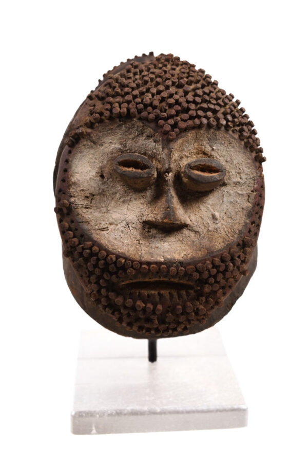 Janus mask - Wood - Mambila - Cameroon