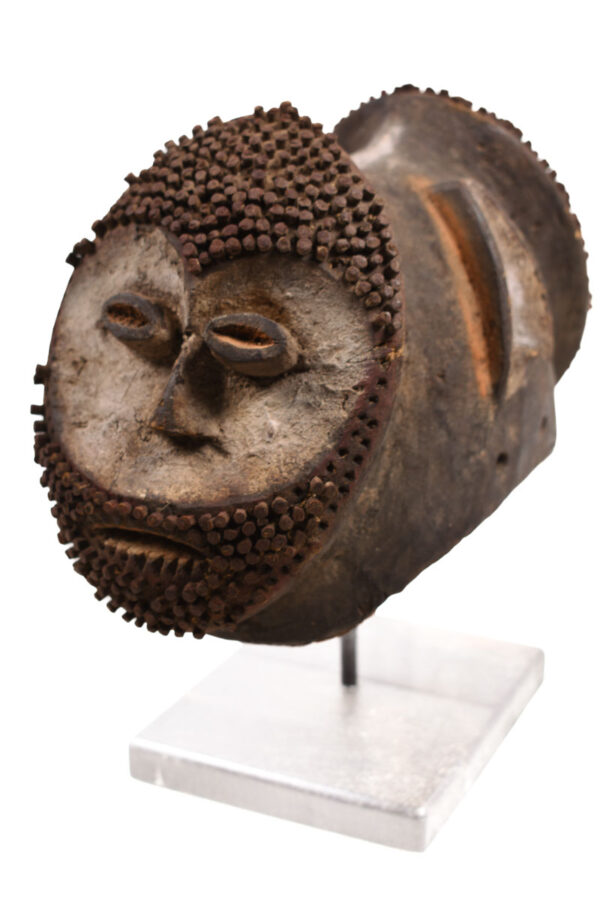 Janus mask - Wood - Mambila - Cameroon