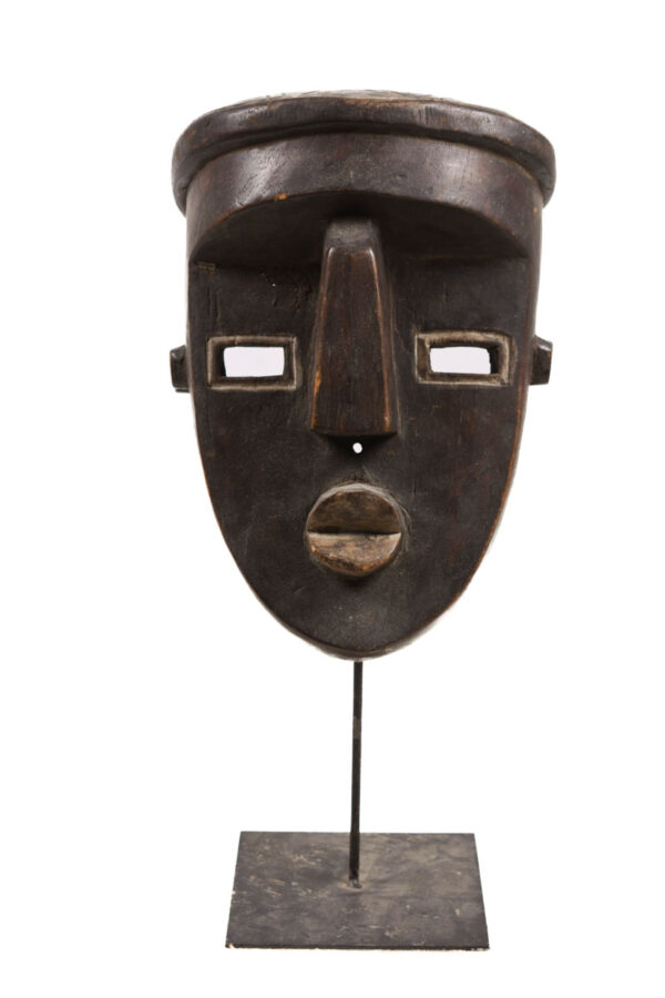 Initiation mask - Wood - Lwalwa - Congo