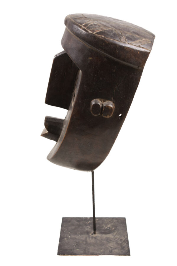 Initiation mask - Wood - Lwalwa - Congo